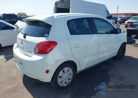 2014 Mitsubishi Mirage De from USA, damaged, VIN ML32A3HJ8EH009688